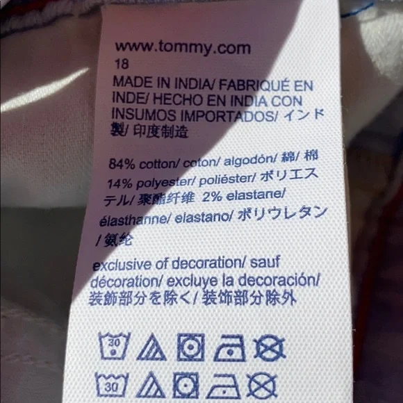 Plus Size Tommy Hilfiger Stretchy High Rise Jeans - Picture 15 of 16